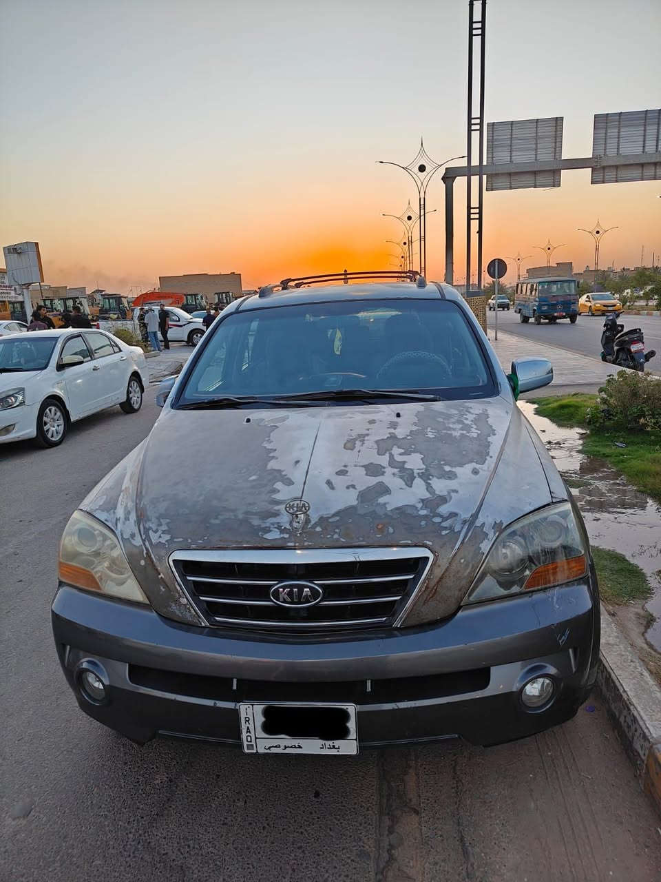 كيا سورنتو 2007 خليجي 

 محرك 3800 / 6 سلندر
محرك و گير جدد گصة بلادي
مكفولة من الضربة و العيب الشرعي
تبريد منظومة جاهزة
رقم بغداد 
تخم تاير و باتري جديد
حدادية جاهزة
 السيارة بأسمي و تحويل مباشر
93 وبيها مجال
مكاني الناصرية 
للتواصل 
***********
