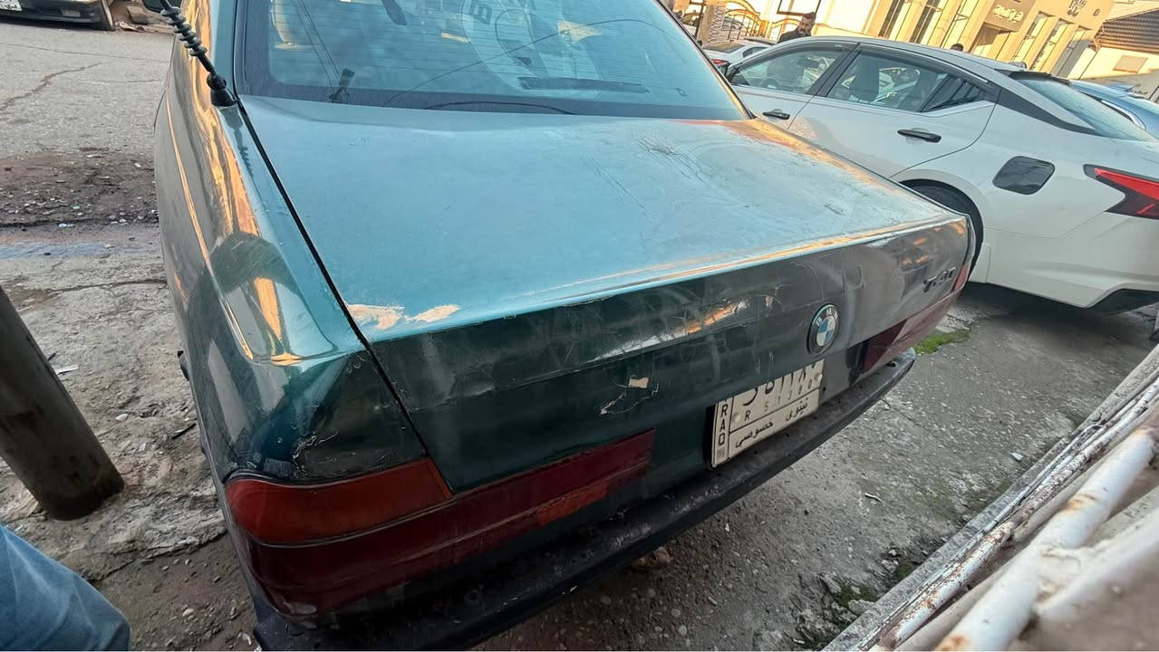 بي ام دبليو 750i اصل 
محرك وكير بطة 3000vvt شرط 
موديل 1991
سلايد 
كشن مغلف جديد 
تبريد تدفئة شرط 
دبل كومبيوتر 
رقم نينوى الماني 
كابون بانزين
كهربائيات شغالة 
 السعر : 31 
للاستفسار: *********** 
مكان السيارة موصل موصل, نينوى
