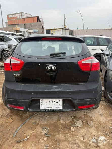 للبيع كيا ريو موديل 2014 رقم كربلاء تحويل السعر مباشرحتدثه كما موضح بلصور  *********** مكان السياره بغداد السعر 45 وبيه مجال
