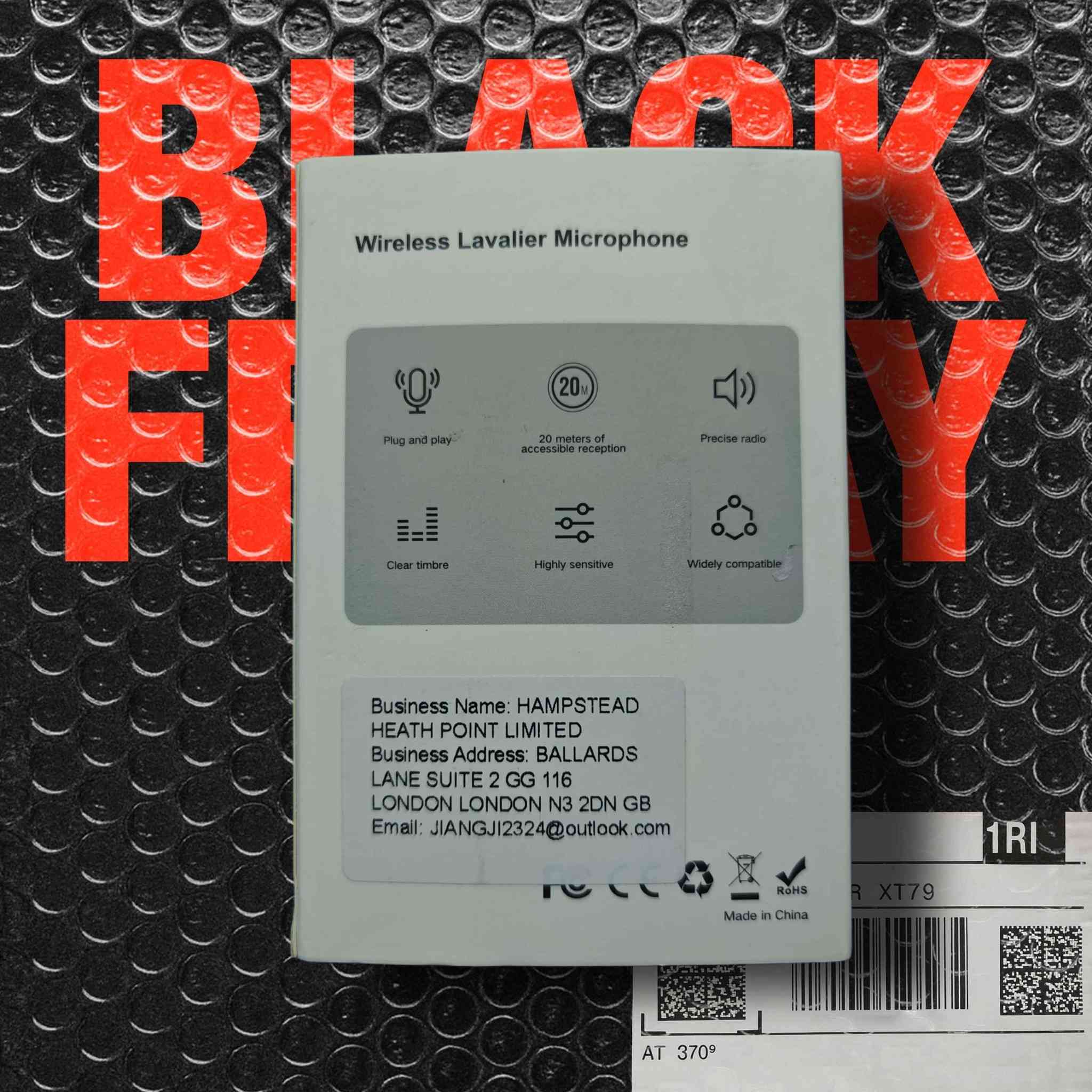Specifications المواصفات 

1-Plug and play

2-20 meters of accessible reception

3-Precise radio

4-Clear timbre

5-Highly sensitive

6-Widely compatible

يتوفر توصيل جميع محافظات 🏍️ بغداد, العراق


**إذا كنت صاحب هذا الإعلان وتريد حذفه لأي سبب، رجاءا أرسل رسالة إلى الدعم الفني**
