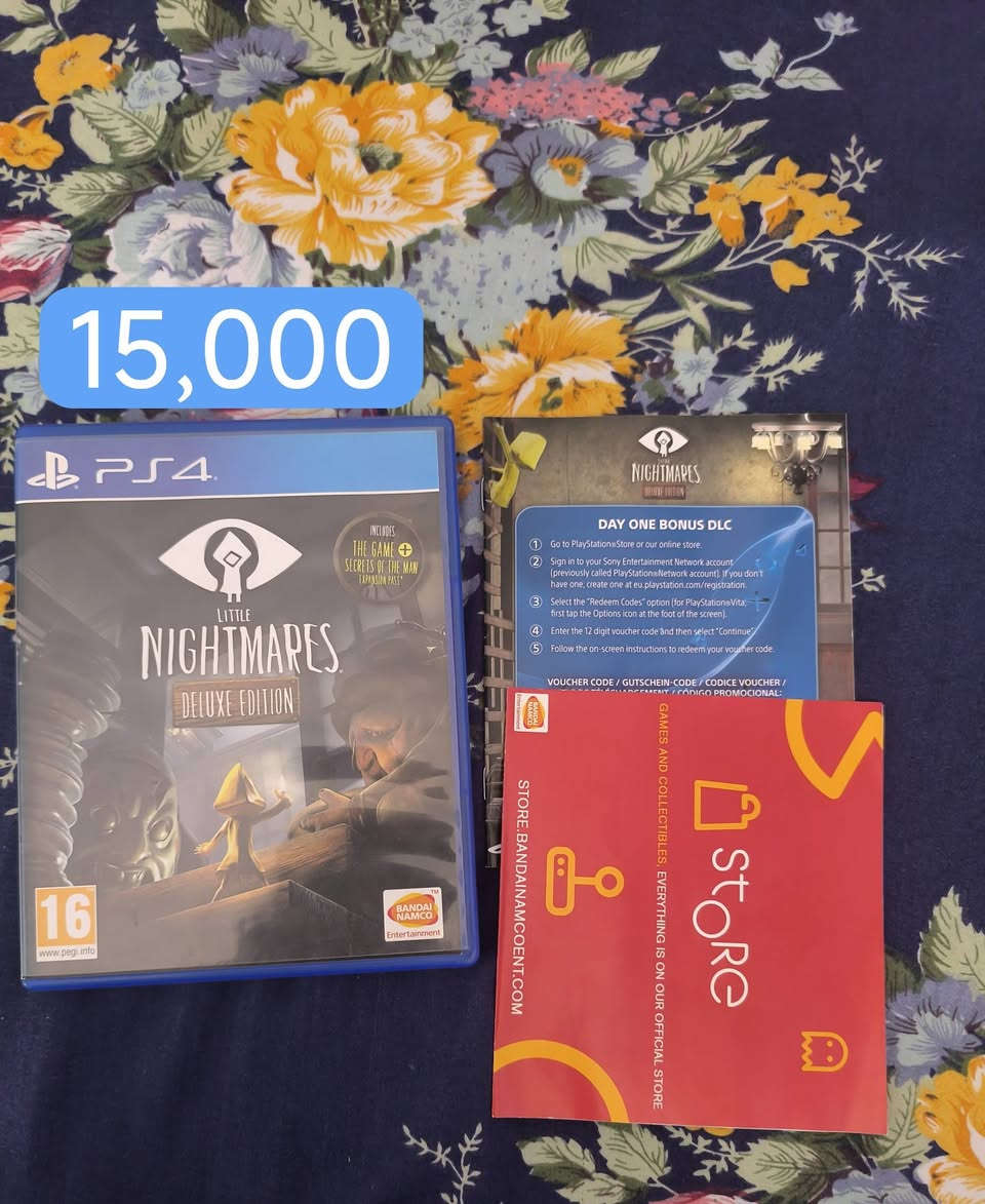 السلام عليكم
اللعاب PS4 للبيع 
مكاني بغداد البنوك


**إذا كنت صاحب هذا الإعلان وتريد حذفه لأي سبب، رجاءا أرسل رسالة إلى الدعم الفني**