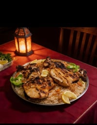 وجبة كاملة • دجاجة مشوية • بسماية