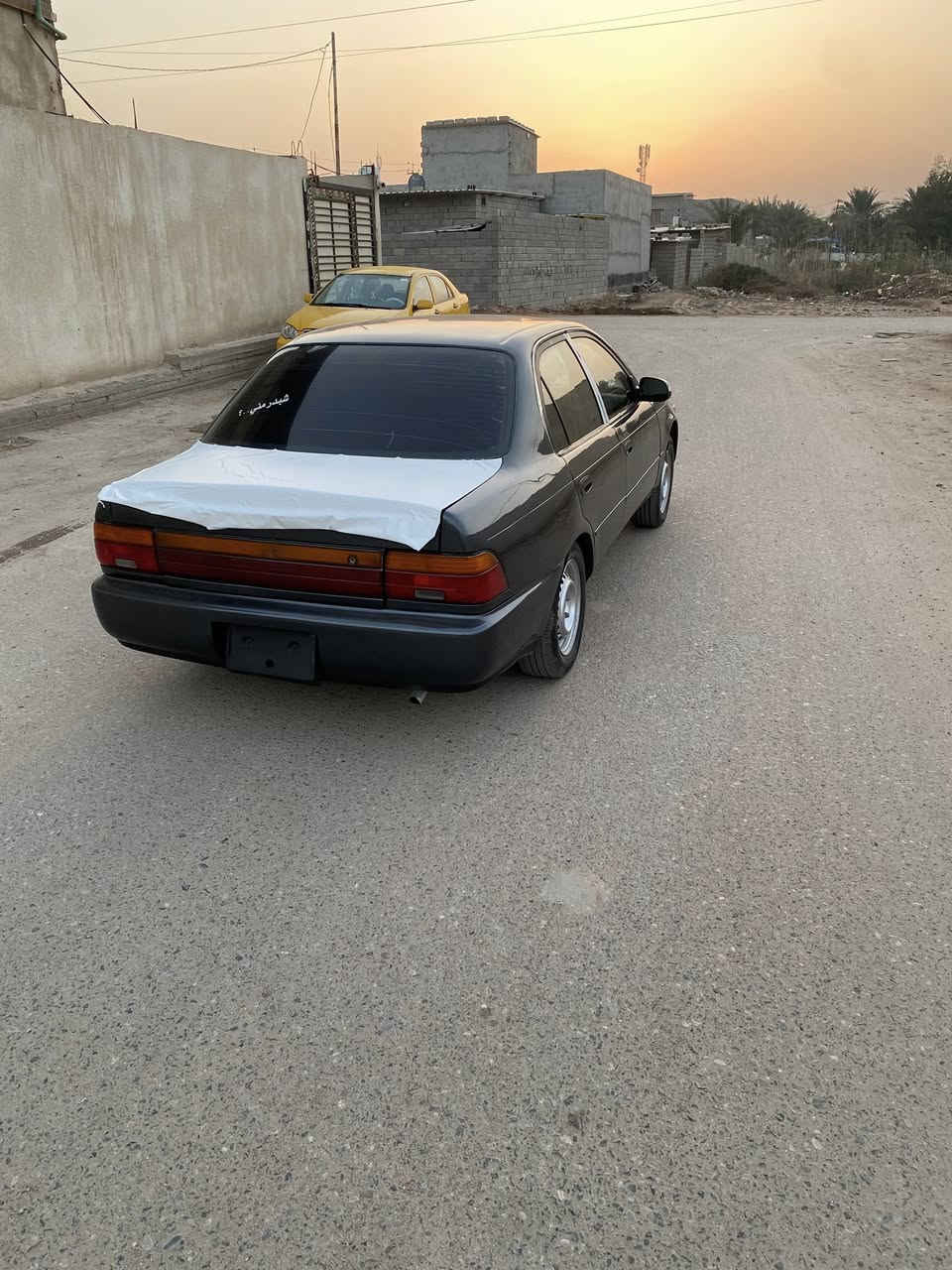 السلام عليكم كورلا 92 رقم بصره انكليزي باسمي سنويه لل2030 حداده صدر كامل 100/100مابي نقص برغي السياره تعمير بيدي درجه أوله  كلشي بيه شغال نقصه تبريد والدبلات الخلفيه فقط سعرها 62 وبيه مجال رقمي *********** مكاني بصره ابو الخصيب  معلومه السياره بدون ضربه صبغ فقط
