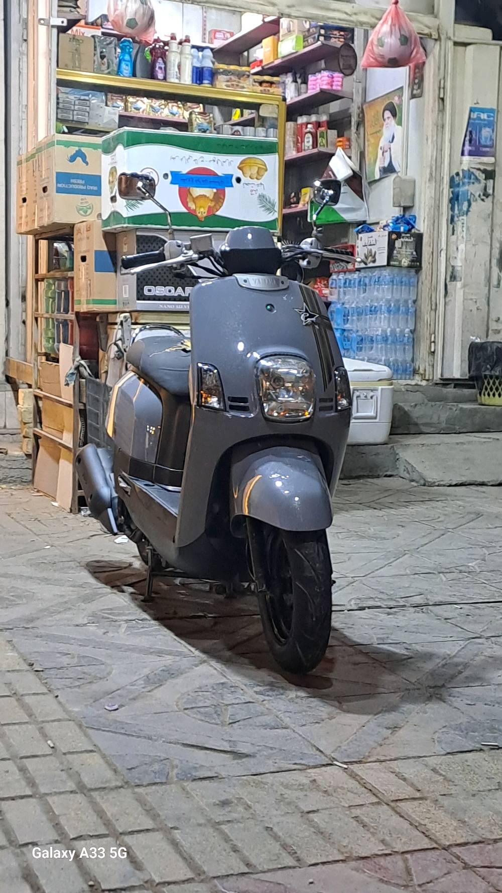 دراجه يوليس نضيفه كفاله عامه  ما بيها نقص على أيدي  دراجه  مرتبه عنوان بغداد 