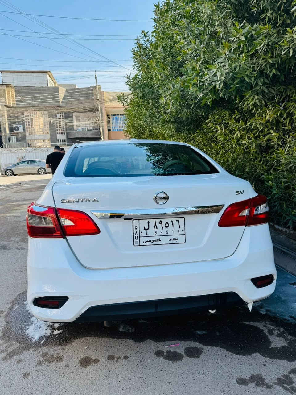 السلام عليكم نيسان سنترا 2019وارد أمريكي 🇺🇸 ماشيه ١١٧m ابيضّ  حادثها جاملغ امامي جهة الأيمن وجاملغ خلفي جهة السايق  + صبغ بيه طخات بسيطه  مثل ما موضح بالمنشور/  السعر 90 وبيه مجال اي استفسار خاص او *********** (معوقين باقيله 4) اشهر
