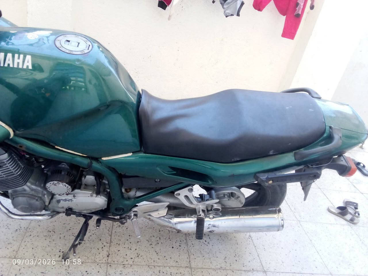 سلام عليكم 
بسبب الوعود الكاذبة 
يا اخي ليش تجي وتطي عربون وتروح وبعد متجي ع دراجه 
ياماها محرك وكير وكلجات ودبلات بلاد مامفتوحات 
المكينه مكفوله 
نكره سلف جيب الف فيتر وفحص 
بدون ارقام 
فقط مكاتبه مونفيس وكمرك 
بغداد الحريه ***********
