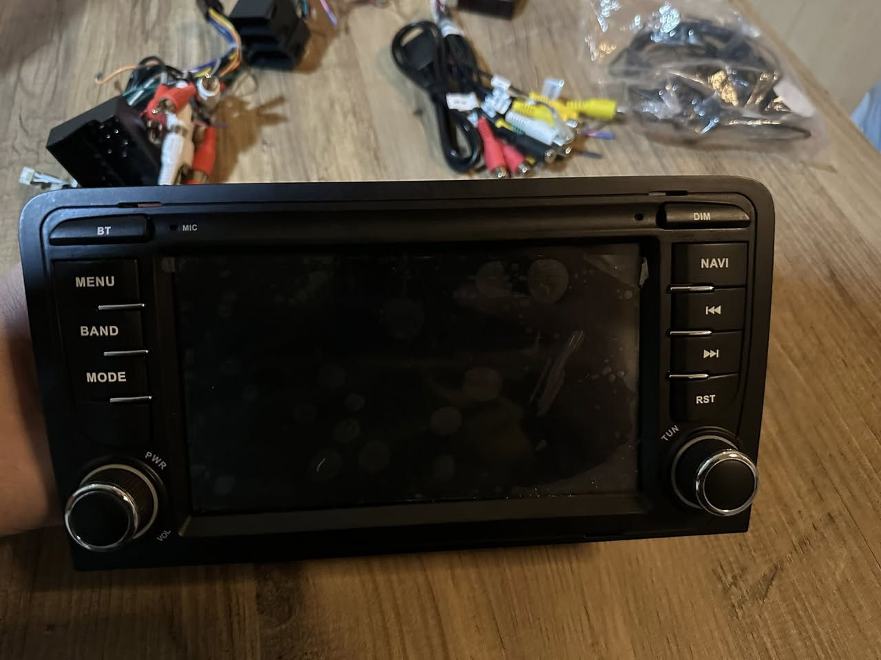 شاشة سيارات اودي A3 , S3 , RS3 من 2003 الى 2012   نظام اندروير و كاربلي و وايفاى و بلوتوز شاشة QLED FHD   
Android 13 , Wifi , Wlan , Bluetooth ,USB , GPS
Ram 4  G , Hard 64 G
سعر ٧٥ الف مع توصيل مجاناً


**إذا كنت صاحب هذا الإعلان وتريد حذفه لأي سبب، رجاءا أرسل رسالة إلى الدعم الفني**