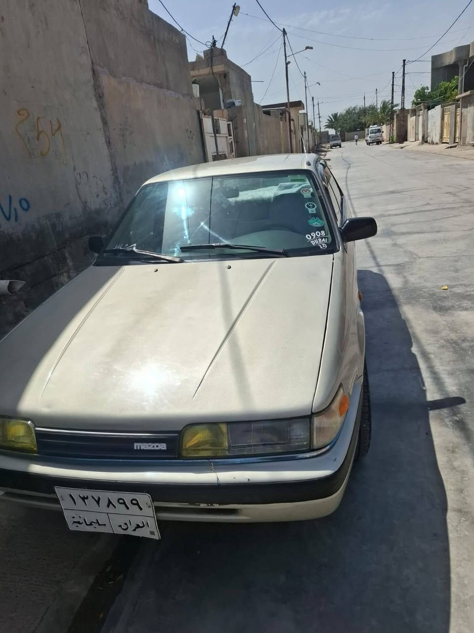 /مازده 626للبيع صـبغ عام جماليه عميه فول عادي 8بخ
/المحرك بي بــخار /
/شـرط التحويـل 
/السعر ٣٨ وبيها مجال 
/مكان ديالى: لل استفسار  
/رقم الهاتف: ***********
