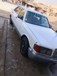 مارسدس رئاسي موديل ٨٣ محدث ٩١ مصبوغا عام جماليه رقم بغداد مكان بغداد ب...