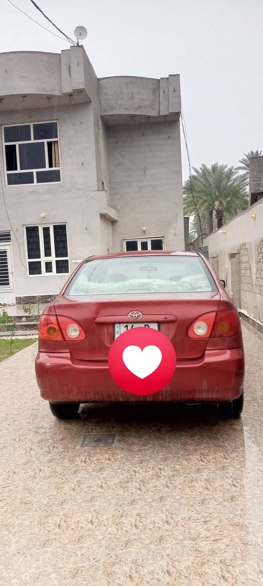 السلام عليكم للبيع كورلا نحله وارد امريكا مصبوغ عام بدون ضربه للجماليه فقط موديل 2008 رقم بصره صاحبها الشرعي بضلوعيه تخم تايرات كله جديد صدر امامي وخلفي ارضيه جلد تبريد شغال كير ومحرك شرط مكان السياره صلاح الدين الضلوعيه الاتصال على الرقم التالي ***********
