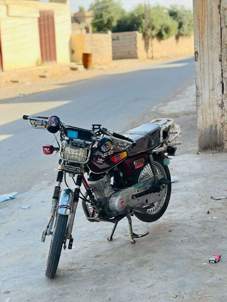 السلام عليكم تايكر2020ابل نمر وزن ثقيل محرك بصمه ماعايزو كلشي معدل نار نشط فول نظيف حيل احلى من الصوره بعد 
المكان القيارة قرية الحاج علي
الاستفسار ع خاص


**إذا كنت صاحب هذا الإعلان وتريد حذفه لأي سبب، رجاءا أرسل رسالة إلى الدعم الفني**