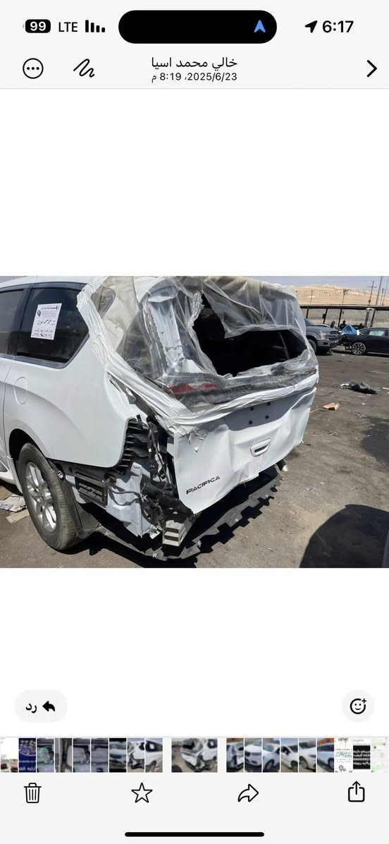 السلام عليكم للبيع باسفيكا موديل 23 بانزين جاهزه من كلشي بدون اي نقص السياره جديده ماشيه 32 الف ميل بدون قطره صبغ تم تبديل الجنطه والدعاميه الخلفيه نفس اللون السياره 
اني مستوردها صارت عليه ب245 رقمها كاتي تترقم شمالي حاليا اني باربيل وخلال يومين اذا منباعت ارقمها وارجع لبغداد 
للاستفسار الاتصال على *********** السعر 248 وبيها مجال بيع فقط او مراوس بدوج كرفان كون نضيفه موديل جوه ال15 لان محتاج فرق فلوس وشكرا
