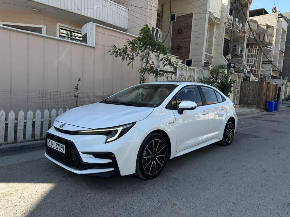 كورلا هايبرد ٢٠٢٣ S
ماشية 42الف
مكفولة كفالة عامة من صبغ وتبديل وبارد 
فول مواصفات معروف 
كشن جلد وكهرباء
شاشة كاربلي
كامرة خلفية
رادار تحديد مسار
توقف ذاتي 
هاندبريك دگمة
اوتو هولد
المكان بغداد 
السعر 145 وبيها مجال بسيط
***********
