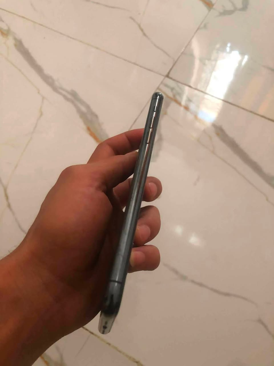 سلام عليكم
11برو ماكس 
ذاكره 256
جهاز نظيف 
بطاريه 79
فيس إيدي شغال 
جهاز نظيف مامفتوح 
فقط بصمه الوجه ماتشتغل 
المكان بابل القاسم حي العسكري 
قرب سيد أحمد للأستفسار عله الرقم 
***********
السعر 300وبي مجال بسيط
