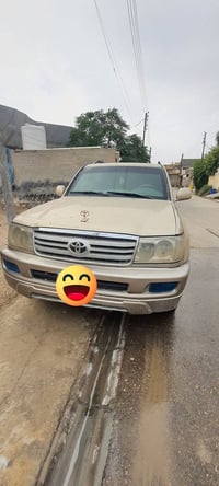 لاندكروزر ٢٠٠٥ مصفحه رقم اربيل مكتوب ب السنويه مصفحه  محرك ٨ سلندر للب...