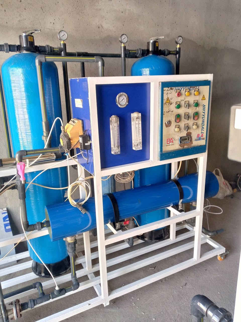 سلام عليكم 
محطة واحد متر الف لتر بساعة
محطه شركة أواب
مضخات ايطالية لوارا
+ خزان واحد ابو 5000 تالاف
المحطة بدون منبرين 
السعر/  مليونين 400 الف
العنوان / بغداد المعامل
للرقم /***********
متواجد واتساب
