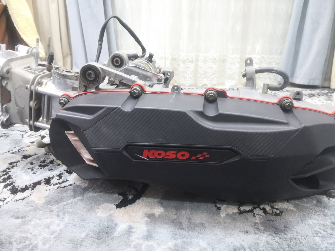 السلام عليكم شباب للبيع غراض كامكو رايسنك
1-محرك فول تزويد كور TTMRC بوشة 61 سلف KOSO بكن رياضي قبق كلجات KOSO كلجات رياضي HAKR امامي وخلفي خرز رياضي خصم الكلام محرك هاون اكسل مكفول المحرك كلة مكفول فقط تم استبدال البوشة و البستم هنا والباقي كلة تزويد اليابان السعر مليون 
2- صالنصة رياضي RAFR صوتها حلو مو مزعج مال رايسنك ١٥٠ السعر ١٥٠
3- مبرد دهن رياضي كامل يشتغل عام صرة ٢٤ السعر ١٠٠
4- يدات بريك رياضي السعر ٥٠
للاستفسار *********** بي واتساب ما ارد خاص
يوجد توصيل
