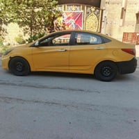 اكسنت موديل 2012 للبيع امريكي محرك 1600Gdi حادثها جاملغ وباب جه الصدر ...