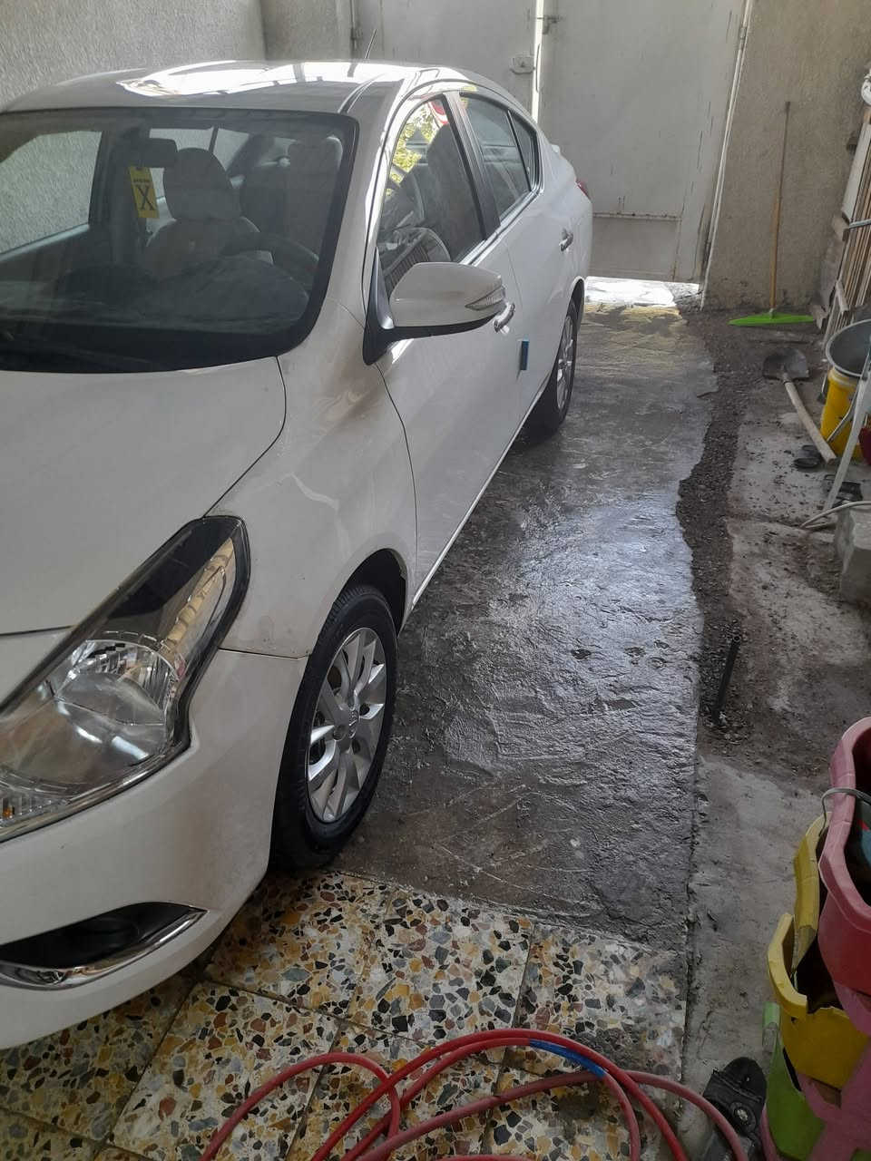 السلام عليكم نيسان صني للبيع موديل ٢٤ مصري ماشيه ٧ آلاف ونص يعني ما مشتغله تكسي رقم سليمانيه بأسمي مدوشمه عام حتى الصندوك بيهه حادث جاملغ السايق ربع معدل على البارد بلاد السعر ١٢٠ ورقه وبيهه مجال للشراي الصدك وهذا رقمي *********** بغداد حي اور
