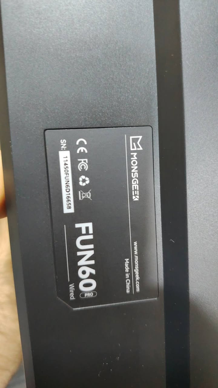 كيبورد FUN60 ميكانيكي /مغناطيسي كامل ملحقات مع لزكات تعريب  ع الازرار تحكم كامل من خلال الطبيق


**إذا كنت صاحب هذا الإعلان وتريد حذفه لأي سبب، رجاءا أرسل رسالة إلى الدعم الفني**