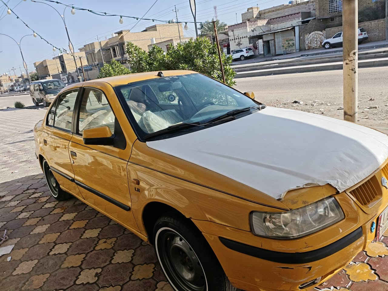 سمند 2011
گير مكينة حدادية تبريد جاهزة ومكفولة 
كهربائيات جاهزة لايت زنون
جام كهرباء كله شغال
سنتر لوك ريموت 
شاشة
 مضخم 
كاميرا خلفية 
سستم صوت كامل
غرفة جديدة
 دوشمة فرو 
تاير ابو الخطة حجم 15 
اصوليات كاملة غرامات وهيئة وتحويل 
العنوان الناصرية حي الشهداء 
***********
السعر 37
