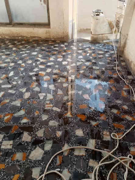 جلي وتنضيف كاشي ومرمر قديم وجديد درجه اولى ***********
