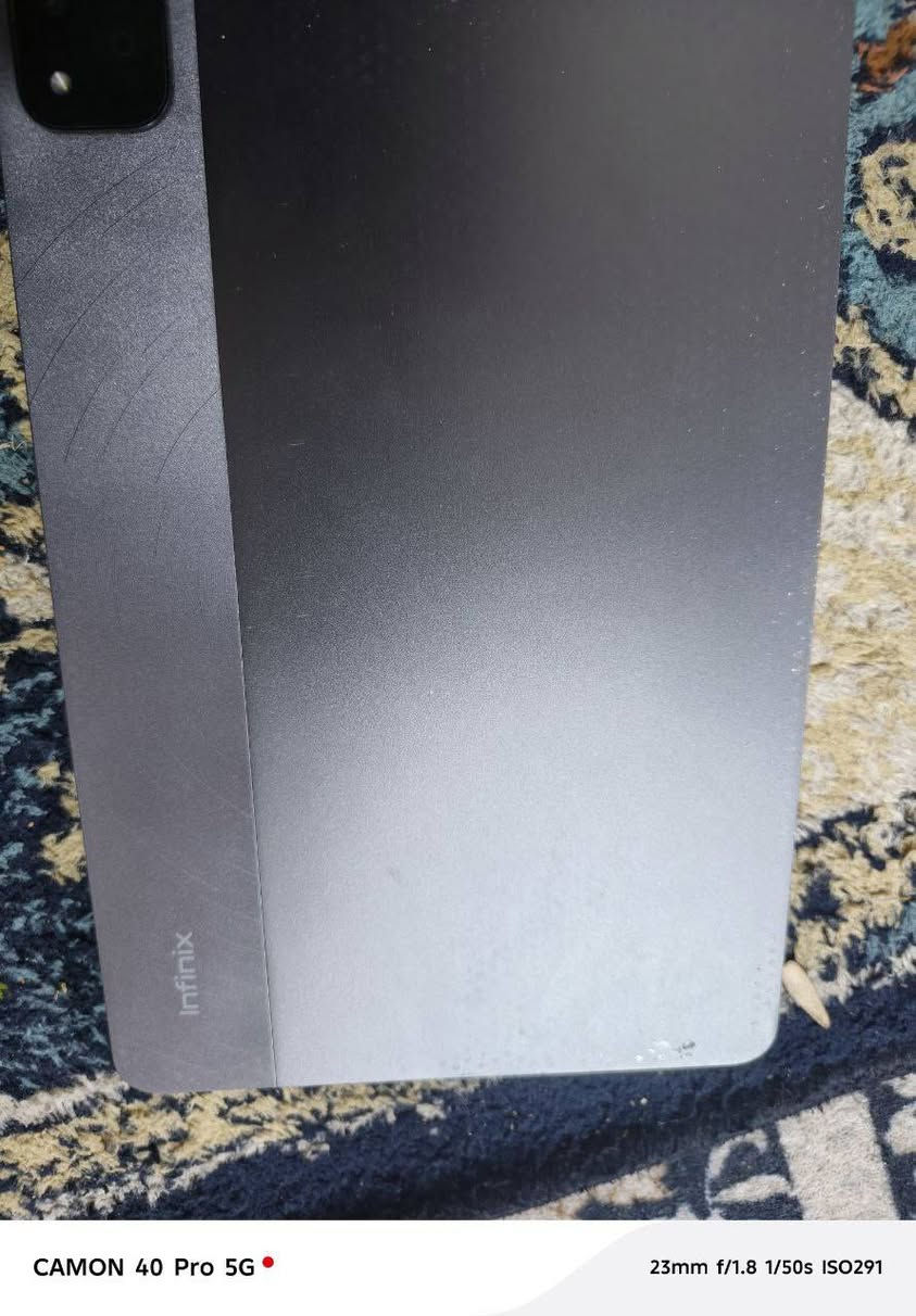 اسلام عليكم  ايباد lnfinx X PAD نضيف من كلشي ايباد ما داخل مصلح  بيع ب150 ايباد بوبجي 60افريم صالح للعاب وللقرايه او مراوس بجهاز اشعندك دز عل رقم ***********
