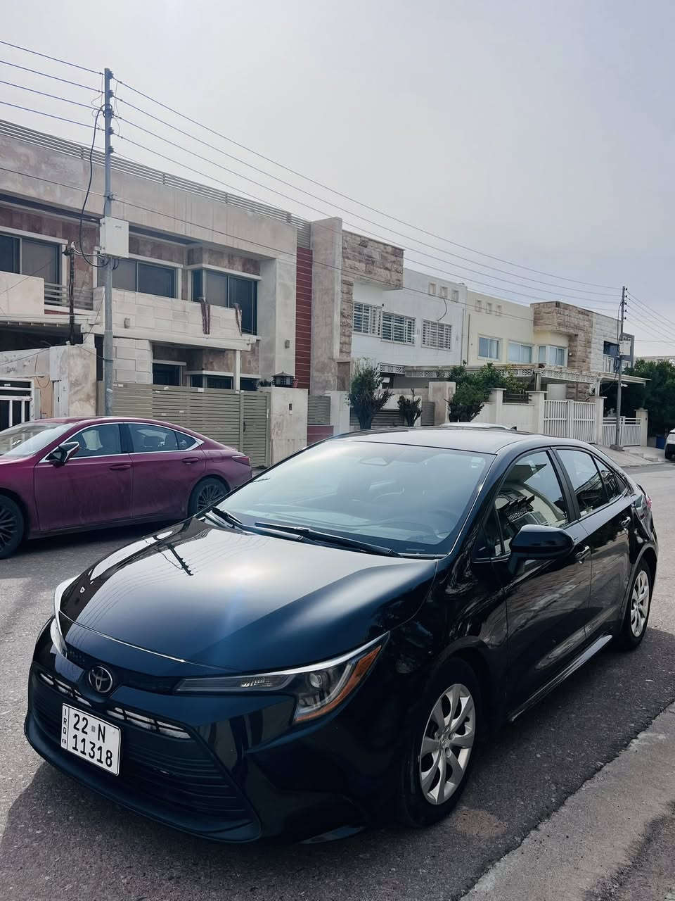 كورلا للبيع موديل 23بدون صبغ بدون كلشي سياره ماشيه 45ميل عل وضع شركه هزه سنويه كله جديد سعر 160بي مجال مكان اربيل ***********
