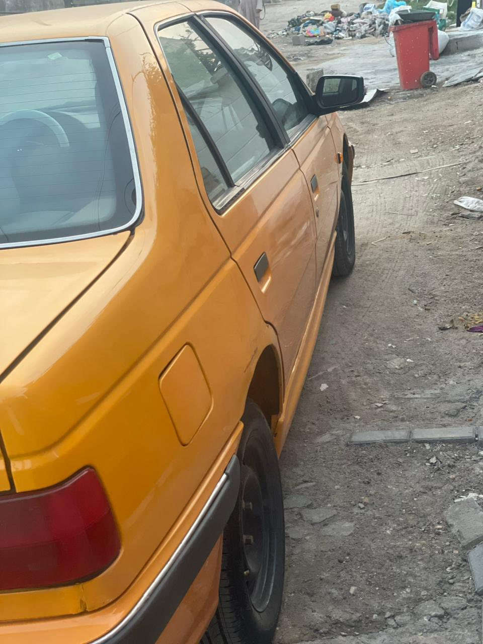 السلام عليكم ..بيجو بارص موديل 18 سنويه لل 28 مصفره هيئه وغرامات
السياره بيها ضربه بلجاملغ الخلف السايق 
ومبدل بيها بابين صفحه العبري 
كير محرك كفاله 
رايدها 45 وبيها مجال 
الرقم / ***********
