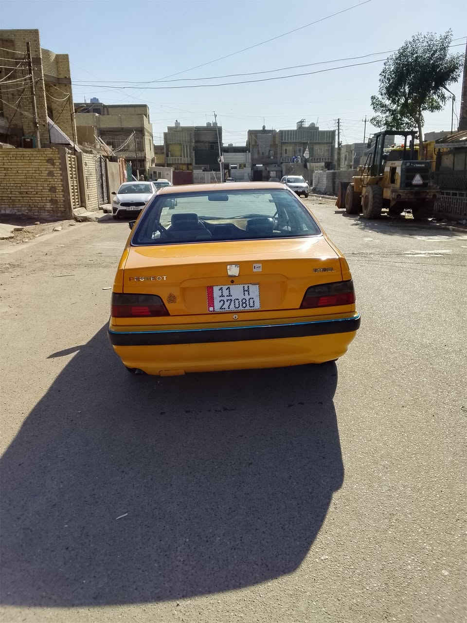 سلام عليكم بيجو بارص 2018 كفاله عامه مصفره هيئه وغرامات رقم انكليزي سنويه 2028 صدر جديد دوشمه جديده عنوان بغداد *********** 58
