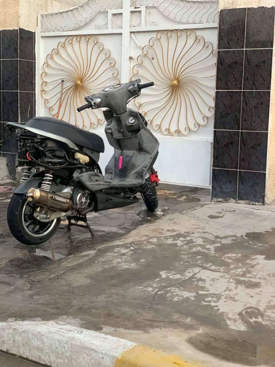 سلام عليكم دراجه سكنس فحل رياضيه منطول الطول مكينه بلاد رايد مراوس او بيع 600وبيه مجال مكان بغداد حي جهاد ***********
