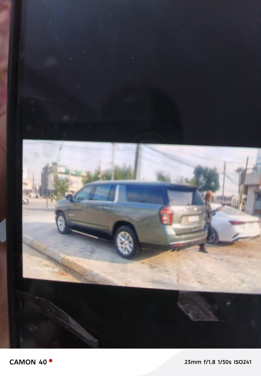 سلام عليكم 
للبيع شوفرليت سوبربان برايمر 
موديل 2023 ماشية140الف  
السعر 430$
للإستفسار  ***********
