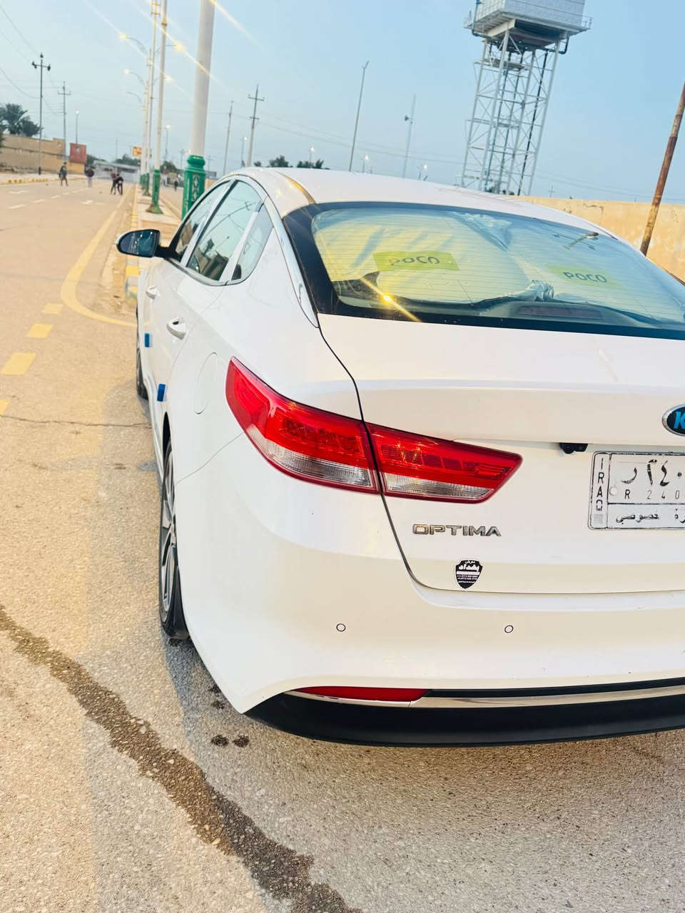 السلام عليكم للبيع 
سياره اوبتيما خليجي موديل 2017 
كفاله عامه ماعدى تكحيل قليل بلبنيد 
السياره جاهزه ع الاخير مانقصها شي 
كير ومكينه وحداديه وتخم تاير كلشي جديد 
السياره مامتعوبه مواصفات فول ماعدا البصمه والفتحه مواصفاتها شاشه تحكمات اشاير بل مري سياره حلوه محرك 2000 دوش 
المكان ناصريه جبايش ناحيه المنار 
السعر 168 وبيها مجال 
للاستفسار 
‭0783 834 7068 سوق الشيوخ, ذي قار

