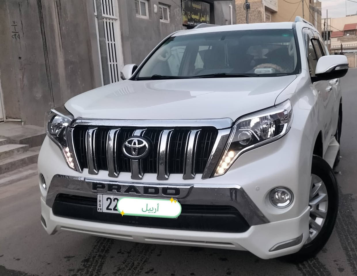 برادو 2017 للبيع
مواصفاتها vxr ساز أعلى فئة بموديلها 
محرك v6
السيارة مكفوله بأسمي وعلى أيدي
رقمها أربيل وخير من الله مثل ما تشوف بالصور
سنوية لل2029
ماشيه 96
 سعرها 425 وبيها مجال قليل للطيبين
للتواصل أكثر الاتصال على الرقم 
***********
أخوان السوق كلشي موجود بيه إذا ما يعجبك اترك كلمه طيبه
مع فائق الاحترام
