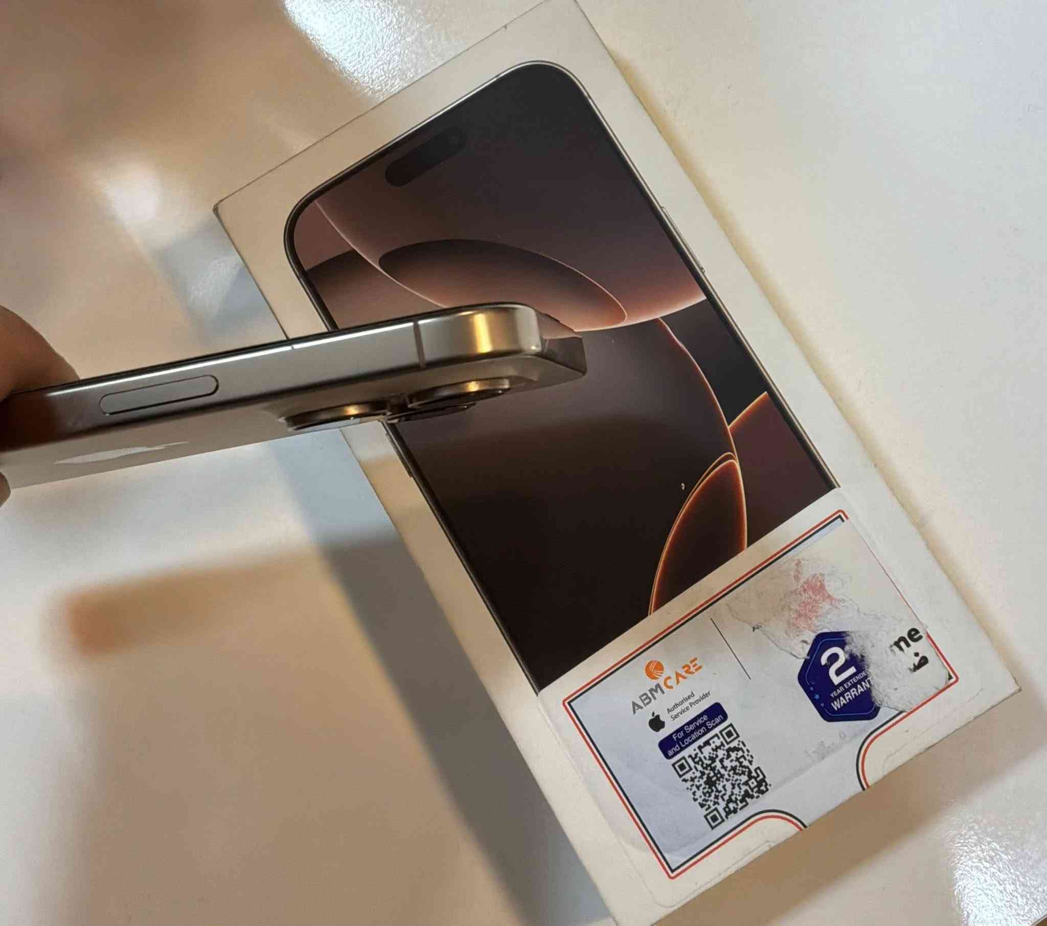 السلام عليكم 
ايفون 16 برو ماكس للبيع 
بطاريه 97🔋
ذاكرة 256
لون صحراوي🐪
الجهاز جلخه ما بي حيل نضيف
تك
السعرر 1575


**إذا كنت صاحب هذا الإعلان وتريد حذفه لأي سبب، رجاءا أرسل رسالة إلى الدعم الفني**