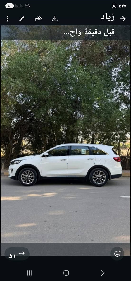 للبيع كيا سورنتو ٢٠٢٠ رقم اربيل  انكليزي ٦ سلندر  مكفوله من ضربه وصبغ وتبديل مكينه وكير على وضع الشركه  ماشيه ٧٨ الف سعرها ٢٥٣ وبيها مجال بسيط النجف الاشرف اتصال ***********
