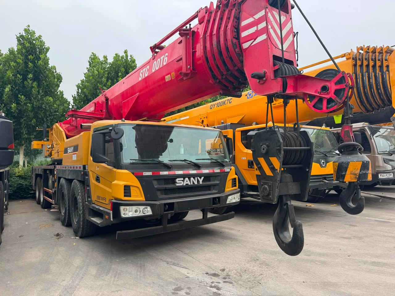 Selling Sany 80T6, 2019 model, 20-ton counterweight, with auxiliary boom, Euro 5 emission standard, premium condition, ready for immediate shipment. WeChat: 15670777911 WhatsApp: 8615670777911


**إذا كنت صاحب هذا الإعلان وتريد حذفه لأي سبب، رجاءا أرسل رسالة إلى الدعم الفني**