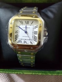 صناعة سويسرية • مقاوم للماء ١٠٠م • فولاذ مقاوم للصدأ