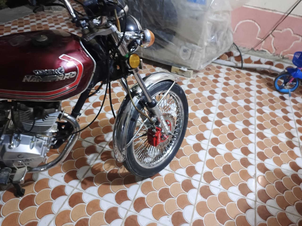 السلام عليكم دراجه لبيع نامه برو مودل 23 كفاله عامه اورق صولي شرط كهربيت كله شغاله دراجه جاهزه مكان رفاعي السعر 950 وبيه مجال
***********
