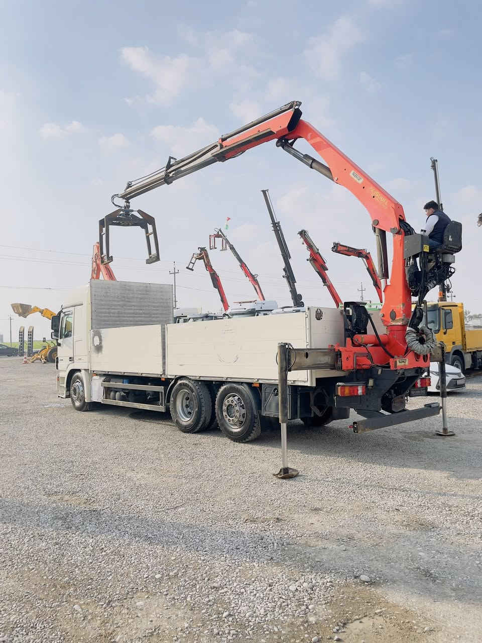 اكتروز عواجب بلادي كرين 
موديل 2010✅
كرين بالفنكر pk 15000
2546-ريتايدر سحال دوار 
كوله بشرط 
رقم أربيل تعويل بشرط 

      معرض   محمد علي

         ☎️📱 *********** 
         ☎️📱 ***********
    ساعات:  ٩:٠٠صباحاً   -  ٧:٠٠مساء⏰
    بيع وشراء جميع الاليات الثقيله ✅
           عنوان أربيل/ شارع كركوك ✅📍
