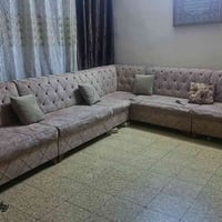 قنفات حرف L • خشب عراقي • فصال تركي