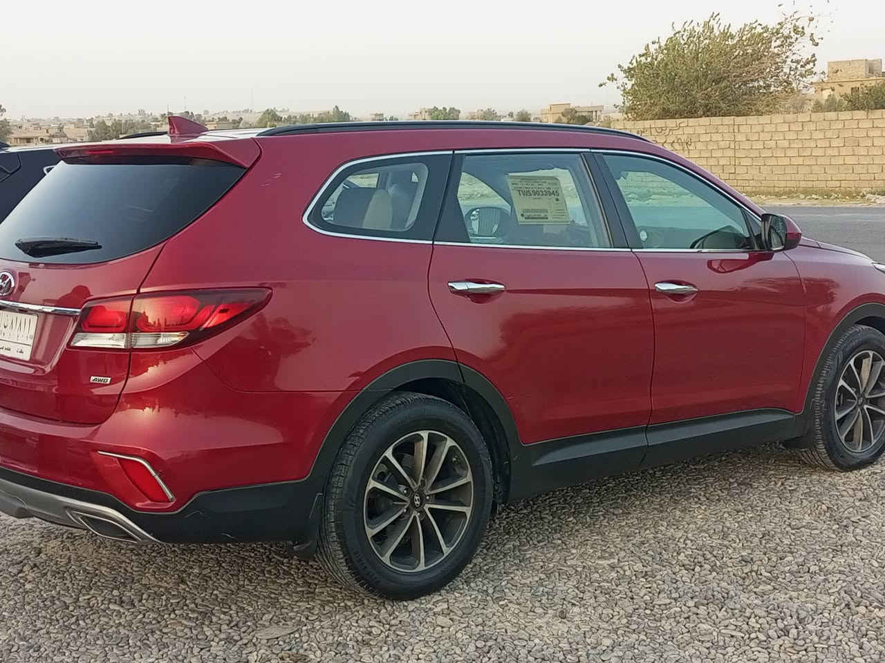 السلام عليكم للبيع سنتافي موديل 17 وارد امريكي كراند رقم بغداد بأسمي شرط التحويل محرك 6 شرط مامفتوح ماشيه 114 الف م  7راكب تبريد 3 قطع تبريد +تدفئه صدر تايرات جدد بدون ضرراو تبديل ليبل واحد فقط بيهه بارد واضح بل سانور مرفوق بل منشور #السعر185 وبيهه مجال ترهم مقدمه اقل شي دفتر وترهم مراوس حسب القناعه باقي التفاصيل اتصل عله صاحب السياره 
‏‪***********‬‏ مكان السياره صلاح الدين الشرگاط
