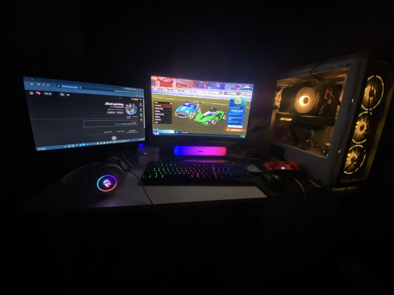 سلام عليكم شباب سيت اب كامل للبيع  المواصفات    موضحه بل صوره ابيعه بلكامل *********** للتواصل  ما صارلي 3 اشهر من اخذتهه
