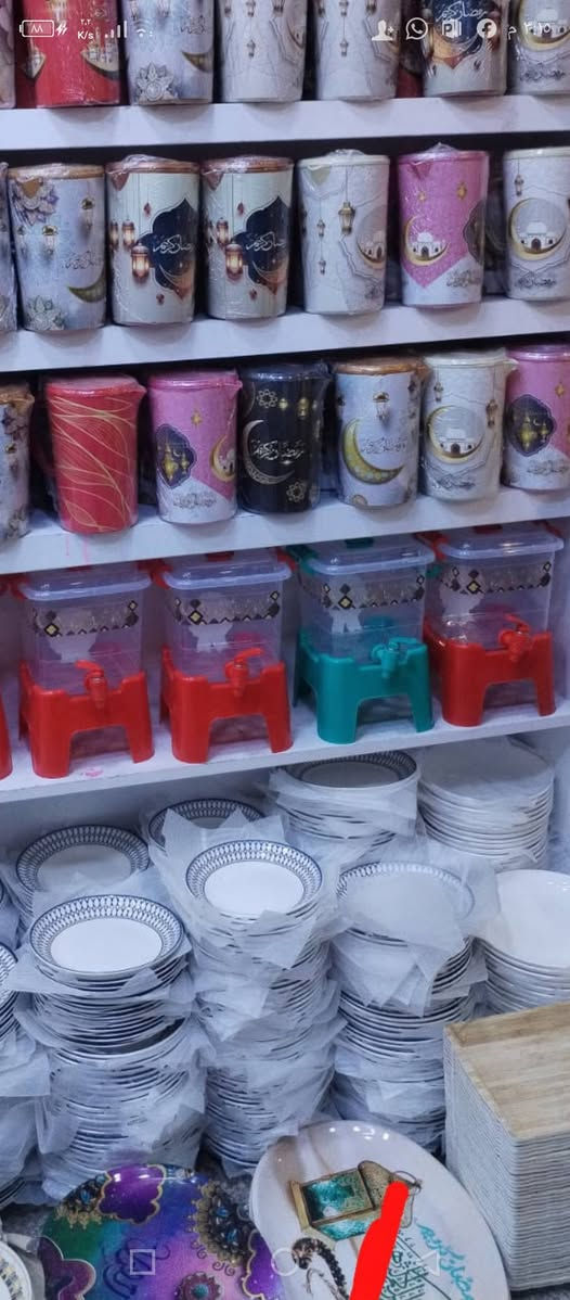#مجمع_بهاء_الكبيسي_تم_وصول_بضاعه #رمضاني_تجهيزات_رمضانيه_كامله
#تخفيضات_ناااااااار ❤️
مواعين رمضانيه فقط ع الف دينااار  
كاسه شوربه فقط ب 500 دينااااار 

بضاعه جديده ومختلفه والاسعار مناسبه  

كلشي متوفر داخل مجمع بهاء الكبيسي  

#عنوانه

للحجز والاستفسار مراسله #الصفحه 

العنوان الرمادي شارع الاطباء فارع الثالث يسارا فرع بيبي

*********** بي وتساب
