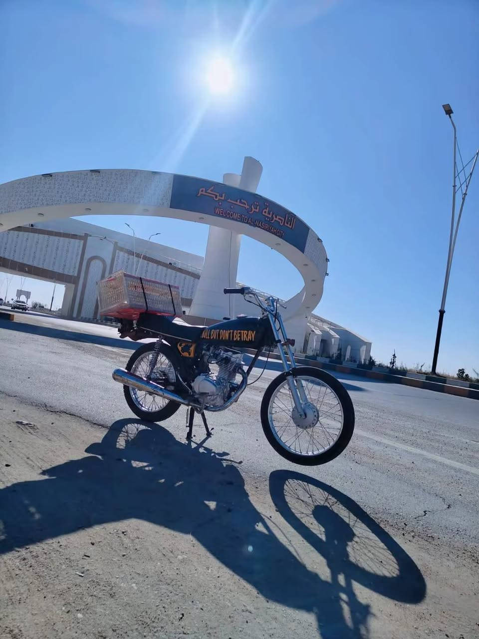 سلام عليكم دراجه للبيع صارهشهرين من معمره للبيع ب650 بيه مجال مكاني لغراف


**إذا كنت صاحب هذا الإعلان وتريد حذفه لأي سبب، رجاءا أرسل رسالة إلى الدعم الفني**