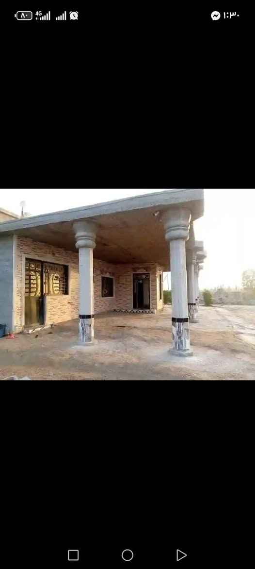 السلام عليكم ورحمة الله وبركاتة
ارض زراعية في  ناحية عكركوف  التابعة لقضاء آبي غريب

خمس دوانم عقد زراعي  الطول 220متر والعرض 57متر 

تبعد عن شركة طيبة مسافة 800متر 

تبعد عن الشارع العام 400متر وبيها قرار تبليط أنشا الله

تحتوي على 

كهرباء محولة خاصة

ماء اسالة 

بئر ماء 24متر

دارين 

 كرفان طول 13متر4مترالعرض

الدار الاولى تحتوي على 

مظيف 4/10

4/6ثلاث غرف نوم مع حمامات داخلية 

حمامين خارجيات 

الدار الثانية 

3غرف 4/5

حمام ومطبخ 4/4

والسعر 600مليون 

للمعلومات الاتصال على الرقم. 

صاحب الارض

***********
***********
