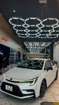 كورلا شكل امريكي هايبرد 2024 S داخل جلد  وكشن كهرباء   مواصفات الكورلا...