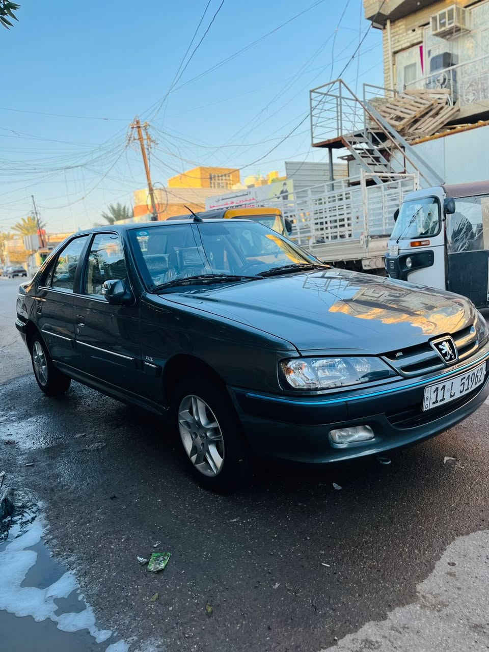 سلام عليكم بيجو بارص مديل 24 ستلام 25 على وضع الشركه مكفوله عامه ماشيه 20 الف بعدهاا بضمان الشركه مكاني بغداد الشعله الشراي بي خير ويدلل ***********
