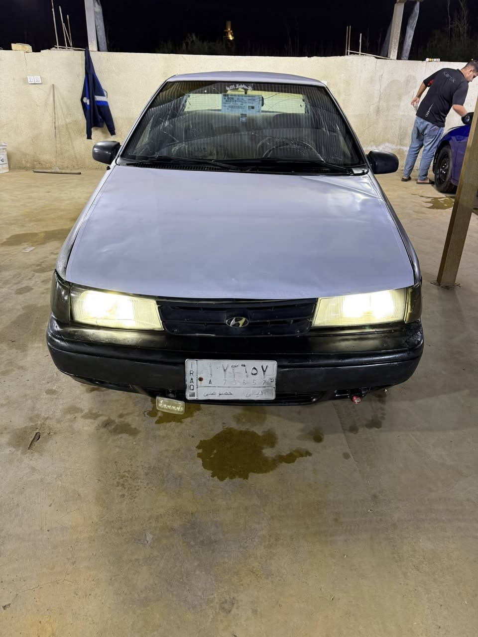 السلام عليكم هونداي سياره مشروع وطني رقم ديالى لماني صدر اماني نضافه‎%‎60كهربايته  كله شغله لايتات زنون سياره كمل الخير 
مكينه بيه تبخير بدون صوت بيه خياس باهلال خلفي
(سعر ٢٣  وبي مجال ***********الي مو شراي لا يعلق
