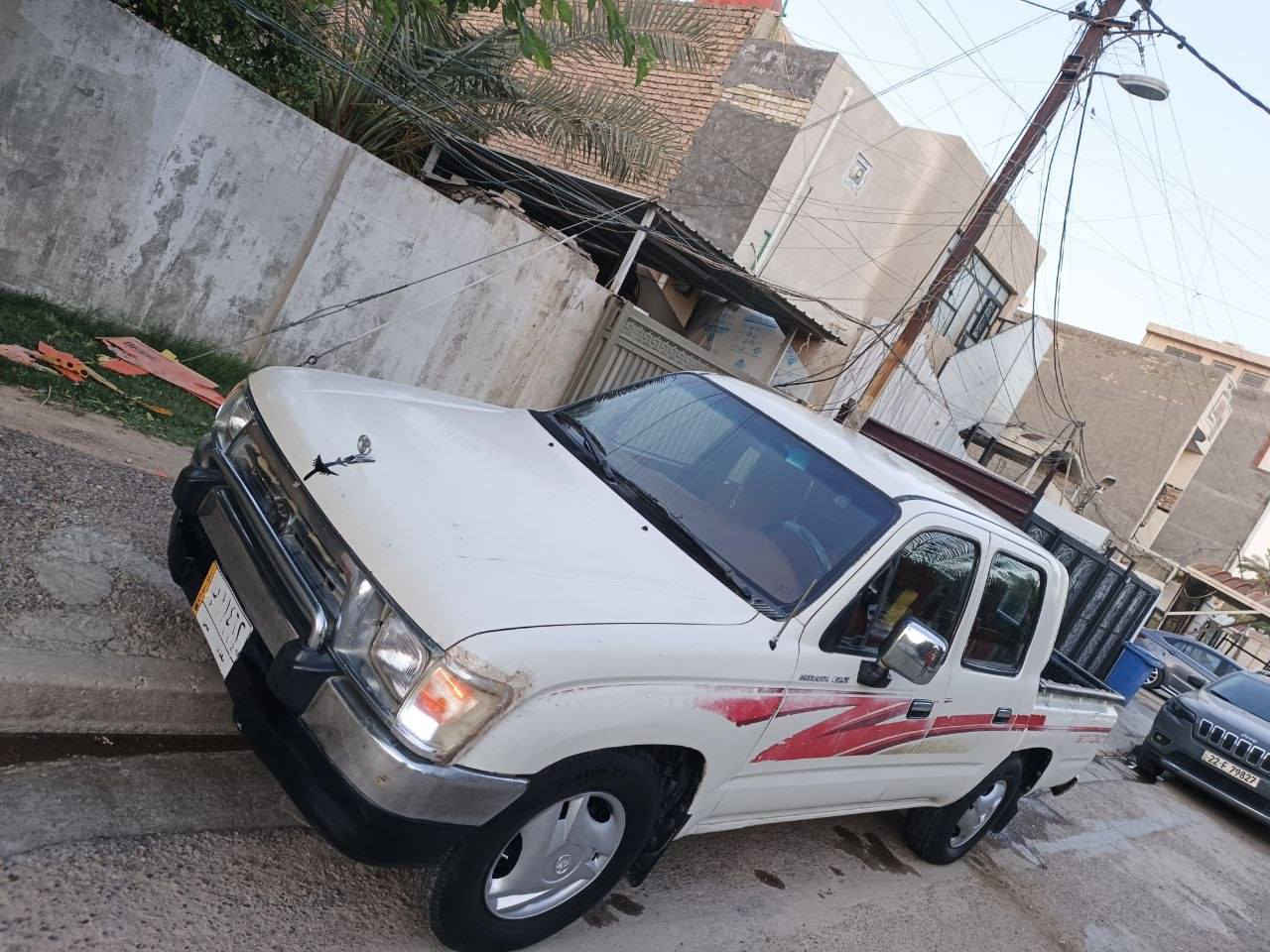 ياالله. السلام عليكم
تيوتا هايلوكس جمره اصل ياباني دبل قماره موديل (2001) 🛻

ملاحظة: بيع فقط✅

السياره بلاديه✅

مكفوله من الحادث والصبغ✅

تبريد ثلج✅

كهربائيات شغاله الكل ✅

تايرات جدد✅

كير ومحرك مكفولات كفاله عامه من التبخير والفتح والتبديل ✅

غرفه السياره لون احمر المميز ✅

غرفه السياره نضيف جدا وع وضع الشركه ✅

هزه جديده✅

سنويا ماساقطه✅

البدي نضيف جدا ✅

السيارة ماتصرف عليهه الف ✅

رقم السياره بغداد ( ومكان السياره بغداد العامريه) 

سياره خير من الله وقليل تلكه نضافه بهيج موديل ✅

للاتصال : ***********
